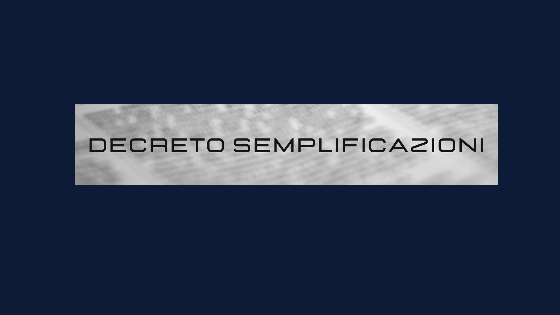 decreto semplificazioni fiscali - redigo