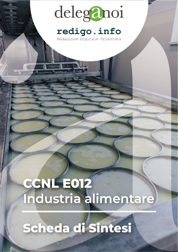 CCNL E012 - Industria Alimentare