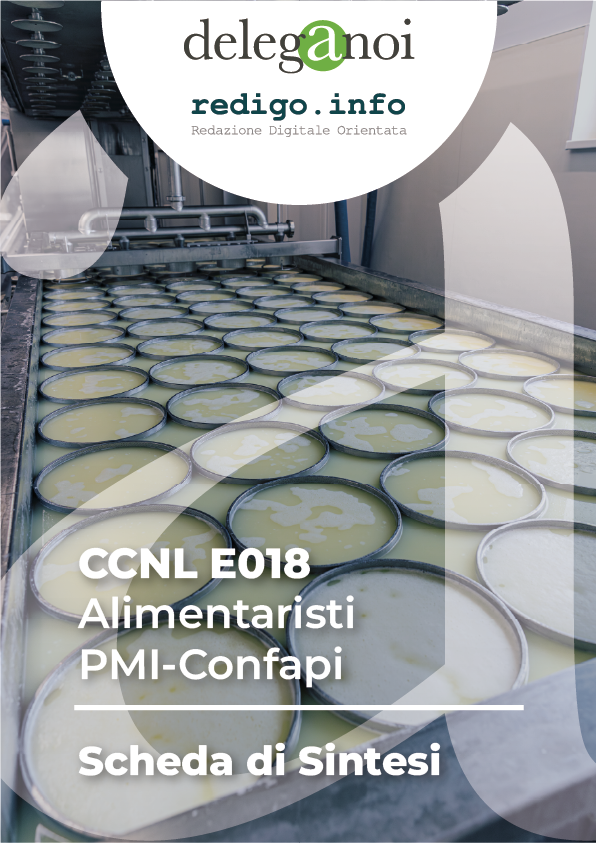 CCNL E018 - Alimentaristi PMI-Confapi