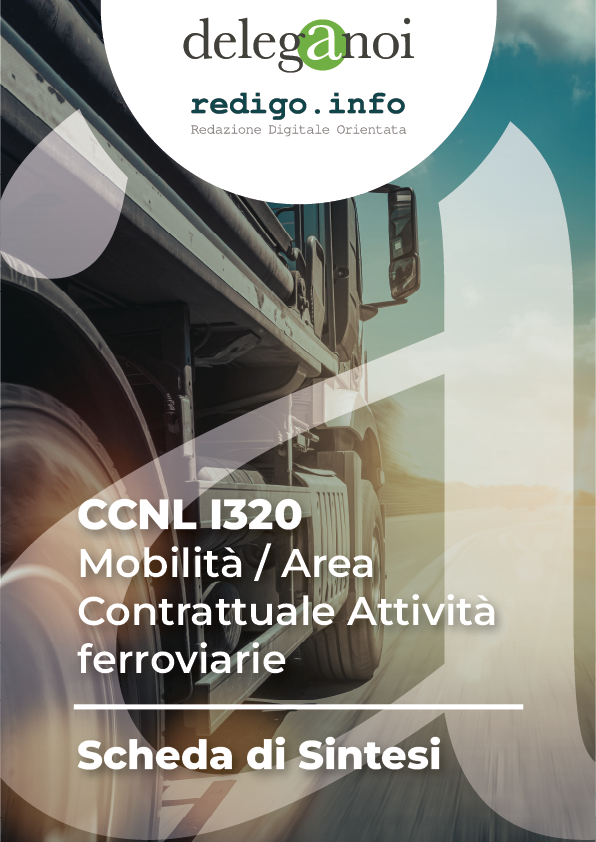 CCNL I320 - Mobilità - Area contrattuale Attività Ferroviaria