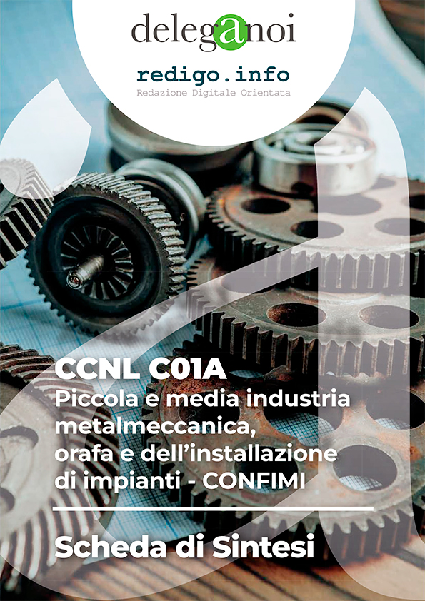 CCNL C01A - Metalmeccanica PMI - Confimi