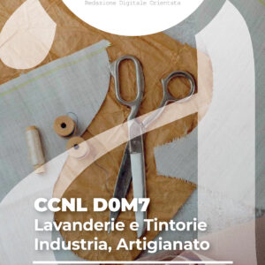CCNL D0M7 - Lavanderie e Tintorie - Industria, Artigianato (CONFLAVORO PMI - CONFSAL)