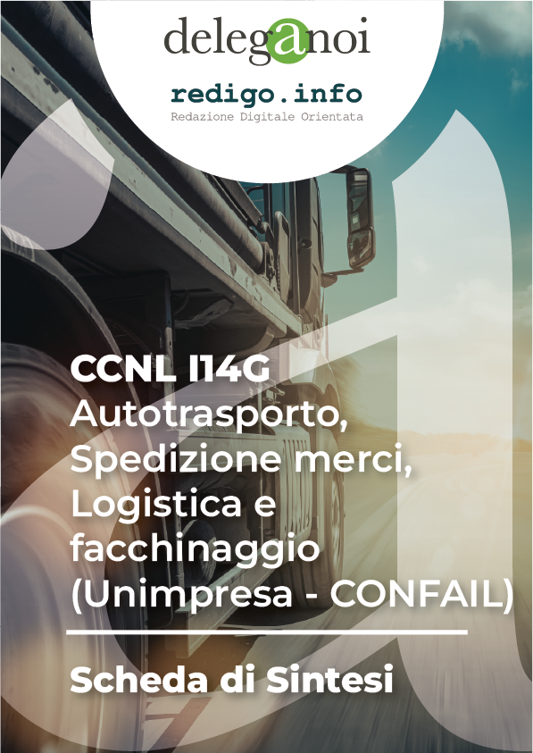 CCNL I14G - Autotrasporto, spedizioni, logistica e facchinaggio