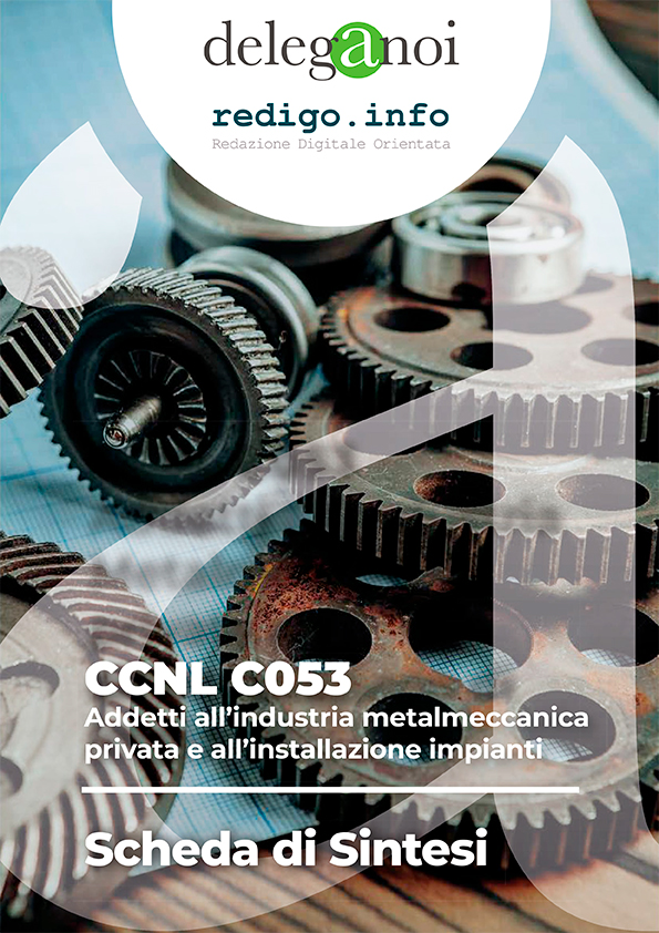 CCNL C053 - Addetti all'industria Metalmeccanica privata e all'installazione impianti