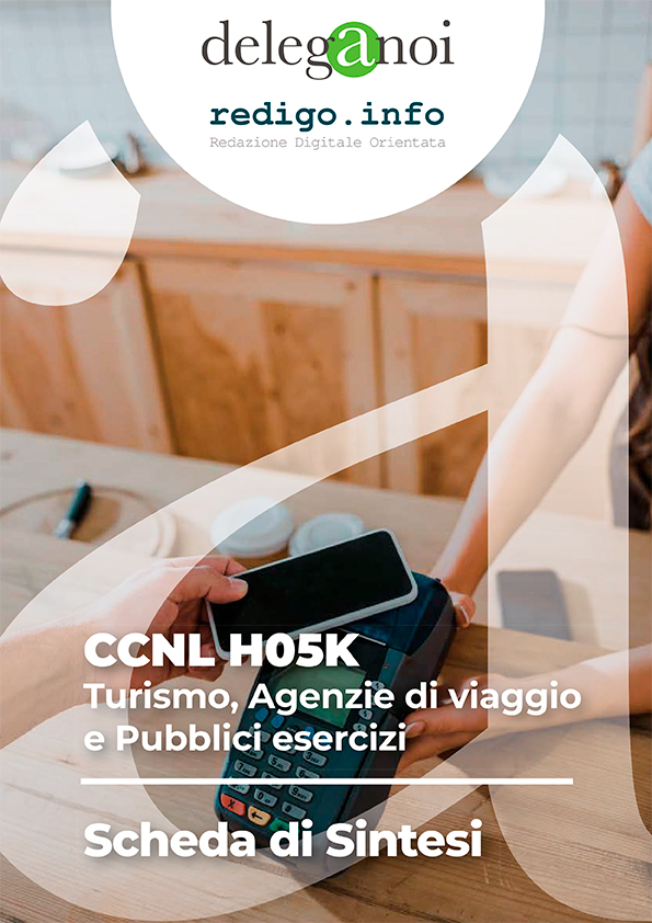 CCNL H05K - Turismo, agenzie di viaggio e pubblici esercizi