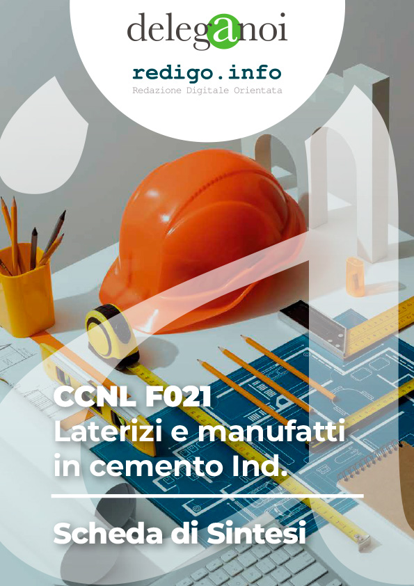 CCNL F021 - LATERIZI E MANUFATTI IN CEMENTO IND.