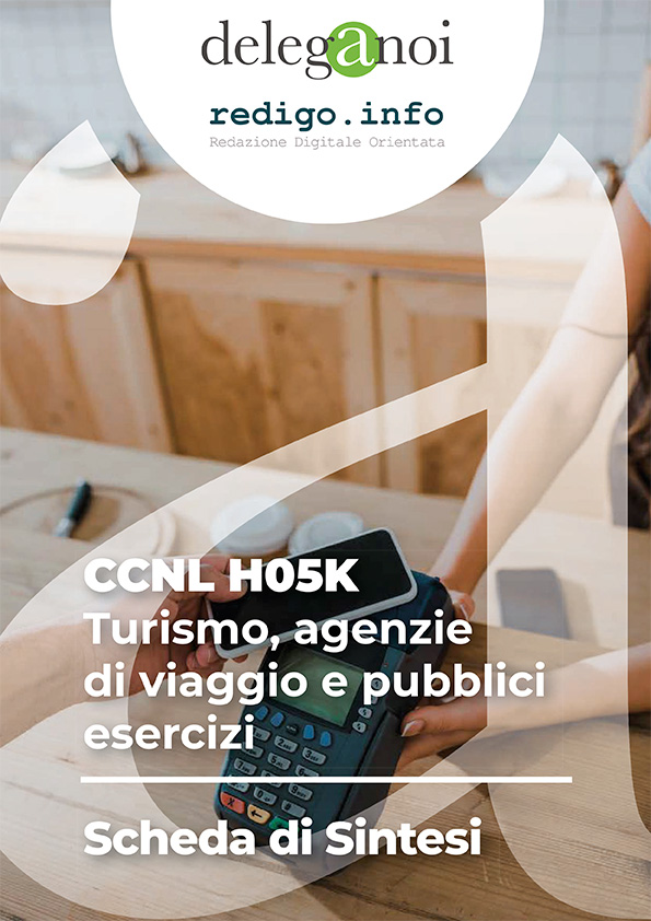CCNL H05K - Turismo, agenzie di viaggio e pubblici esercizi