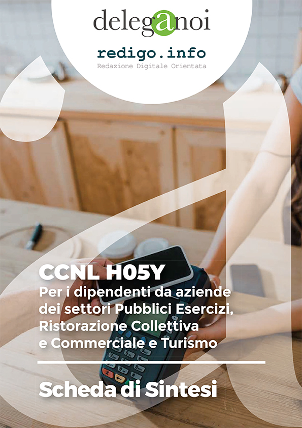 CCNL H05Y - Per i dipendenti da aziende dei settori Pubblici Esercizi