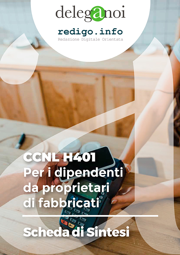 CCNL H401 - Per i dipendenti da proprietari di fabbricati