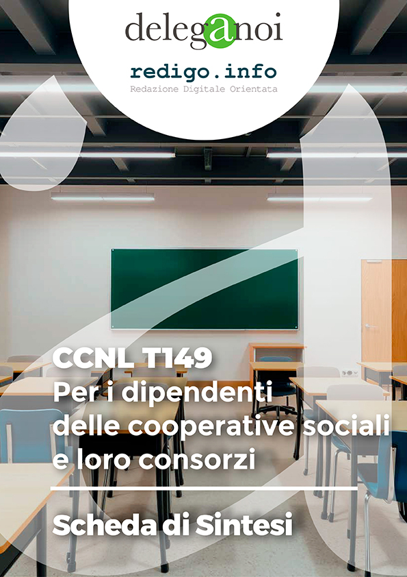 CCNL T149 - Per i dipendenti delle cooperative sociali e loro consorzi