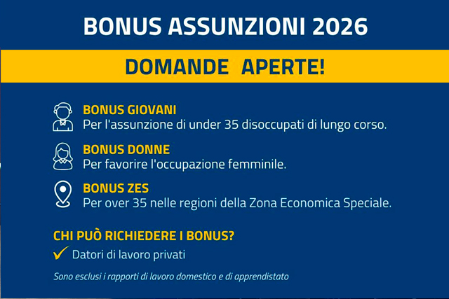 Bonus Assunzioni - redigo