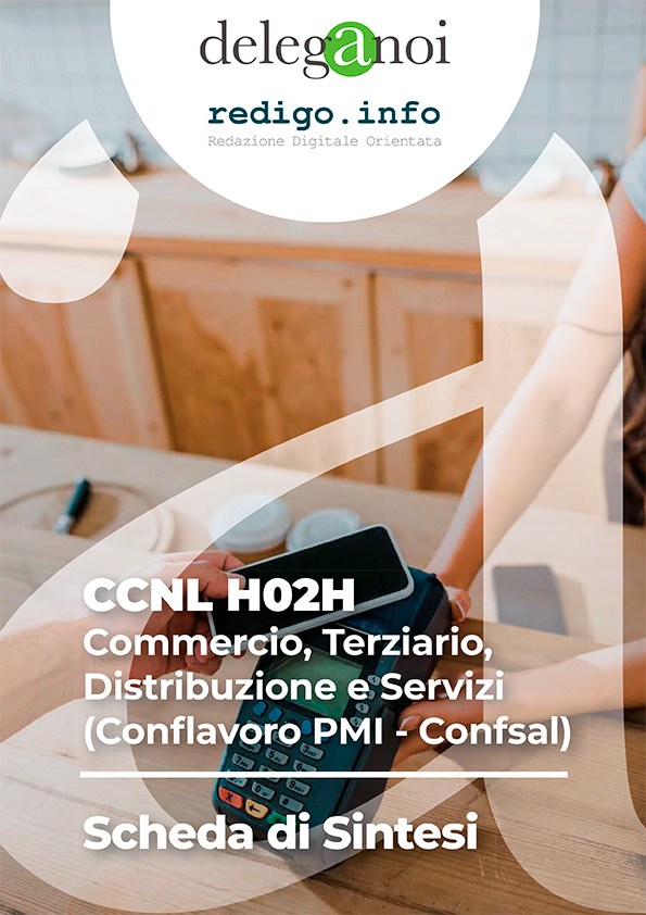 CCNL H02H - Commercio, Terziario, Distribuzione e Servizi (Conflavoro PMI - Confsal)