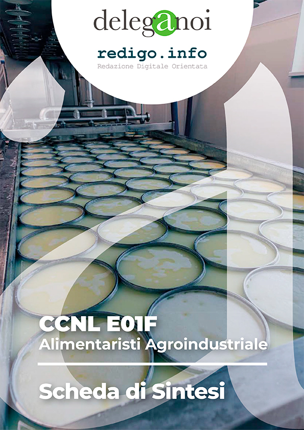 CCNL E01F - Alimentaristi Agroindustriale