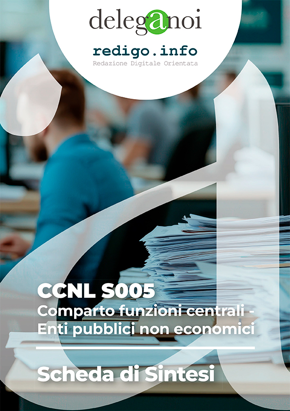 CCNL S005 - Comparto funzioni centrali - Enti pubblici non economici